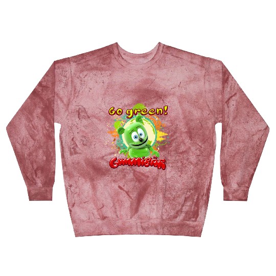 Gummibär Go Green Earth Day Trees Blast Sweatshirts