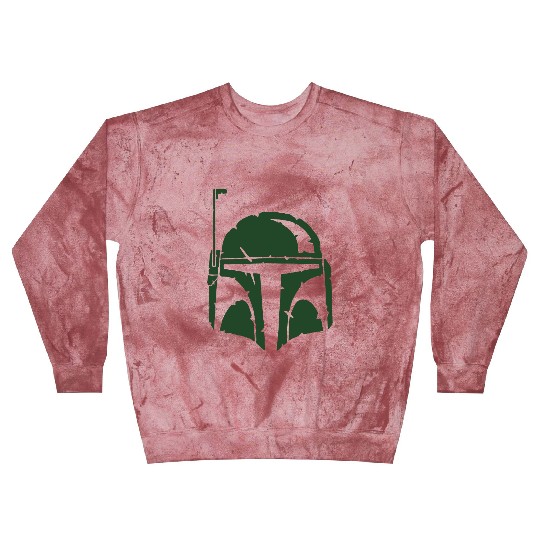 Boba Fett Helmet Worn Blast Sweatshirts