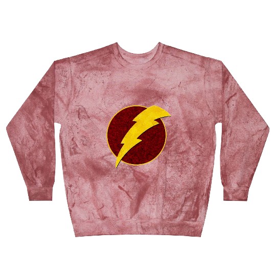 Retro Super Hero Lightning Bolt Blast Sweatshirts