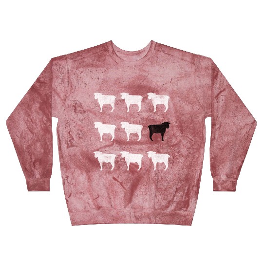 Many White Sheep: One Black Sheep Blast Sweatshirts