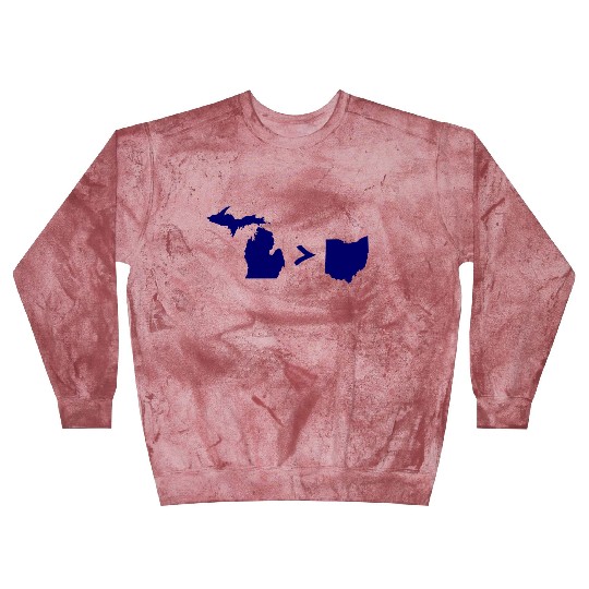 Funny Michigan Greater Than Ohio Blast Sweatshirts