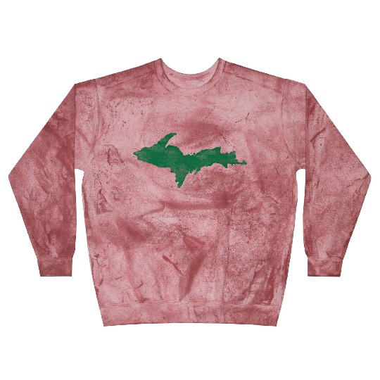 Distressed Vintage Upper Peninsula U.P. Blast Sweatshirts Blast Sweatshirts