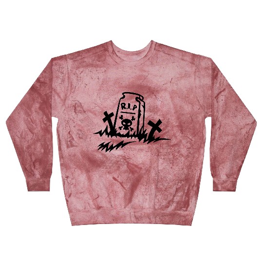 rip rest in peace grave drawing Blast Sweatshirts