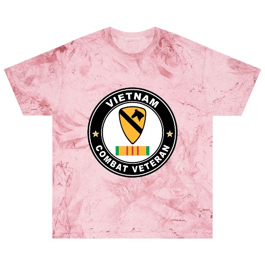 1st Cavalry Division Vietnam Combat Veteran Blast T Shirts