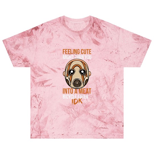 Feeling Cute Borderlands Psycho Mask Horror gift Blast T Shirts