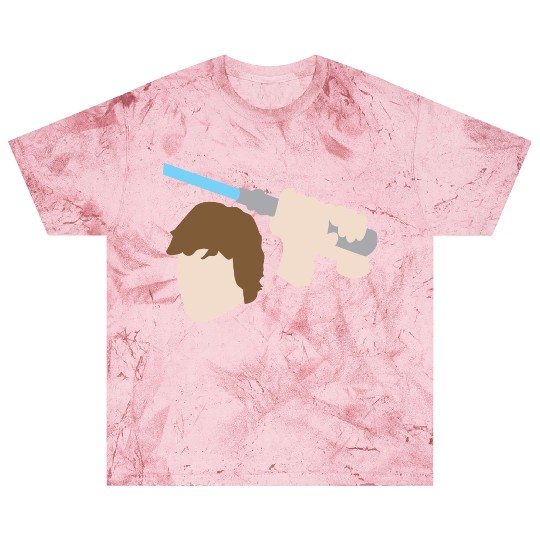 Luke Skywalker Lightsaber Blast T Shirts