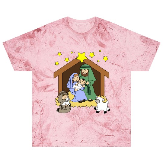 Nativity Scene Blast T Shirts