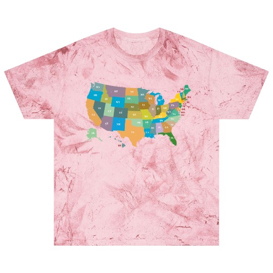 US States Blast T Shirts