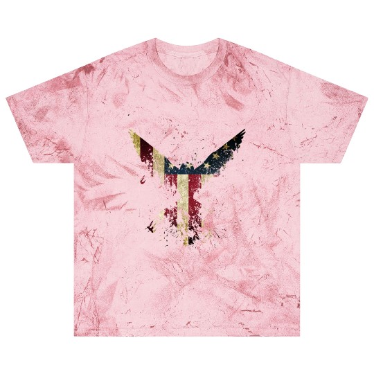 Merica Eagle American eagle with US flag Blast T Shirts