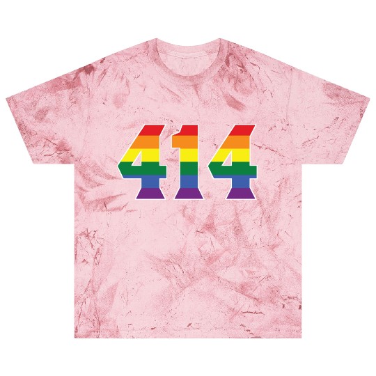 Gay Pride 414 Milwaukee Area Code Blast T Shirts