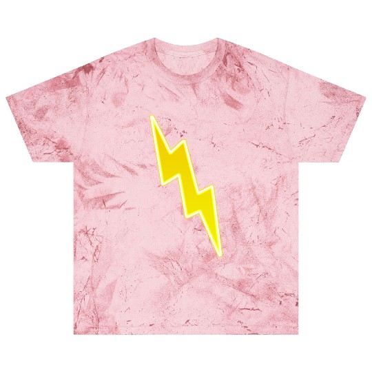 Zap - Yellow Lightning Bolt Blast T Shirts