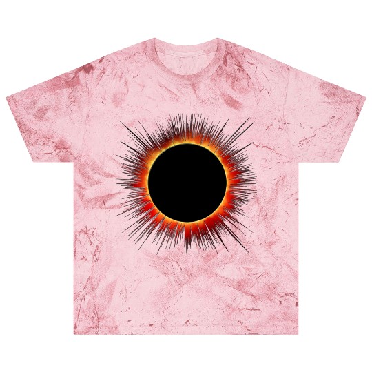 Solar Eclipse Flare Burst Cartoon Blast T Shirts