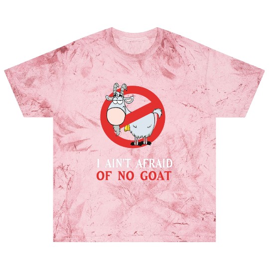 Cubs Goat Funny Blast T Shirts I Ain t Afraid of No Goat