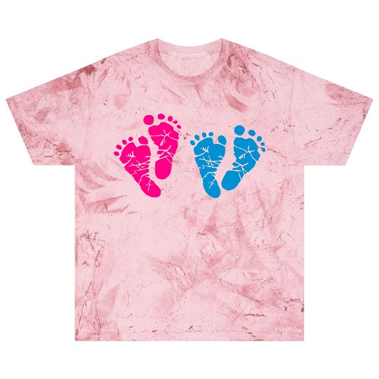 Twin Baby Feet - Pregnancy - Maternity - Mom to be Blast T Shirts