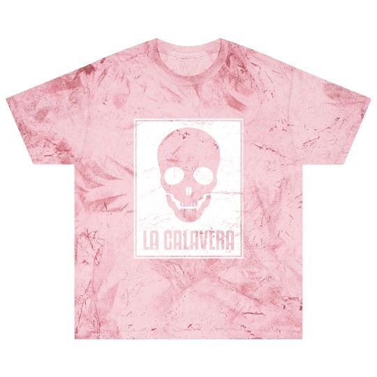La Calavera | Loteria Mexican Tarot Card Blast T Shirts