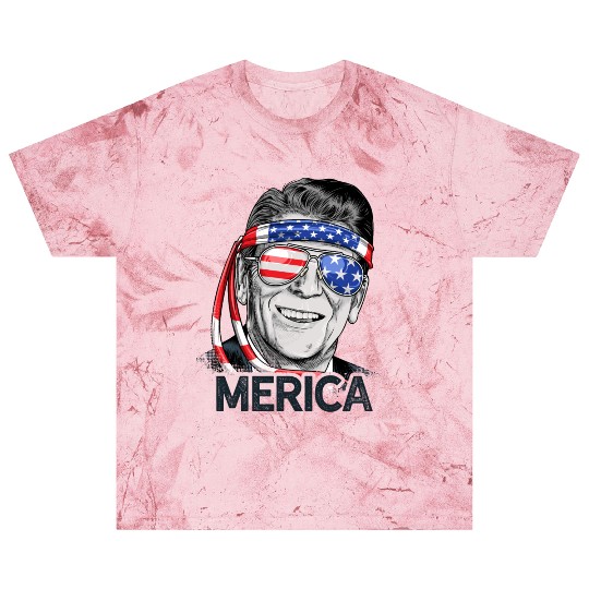 Reagan Ronald Merica 4th of July Blast T Shirts Men Women US President Gifts