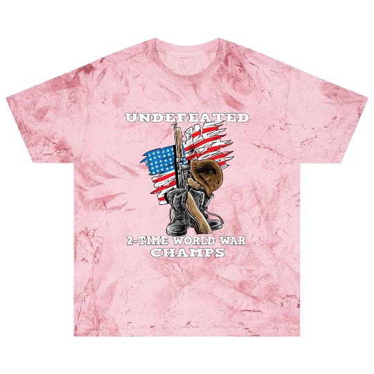 Undefeated World war 2 veteran Blast T Shirts