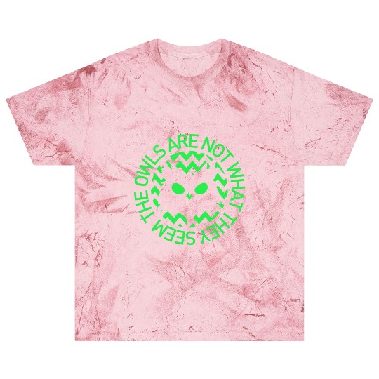 OWLS ARE NOT WHAT THEY SEEM OWLS TWIN PEAKS INSPIR Blast T Shirts