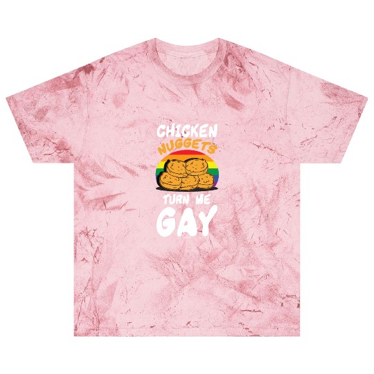 Funny Chicken Nuggets LGBT Blast T Shirts