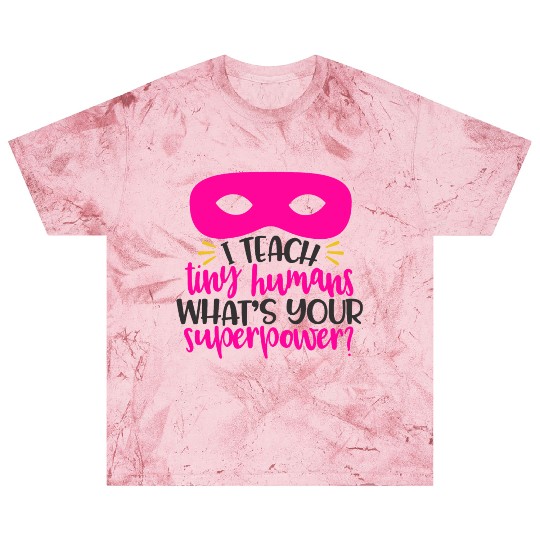 Superpower Superhero Teacher Gift Blast T Shirts