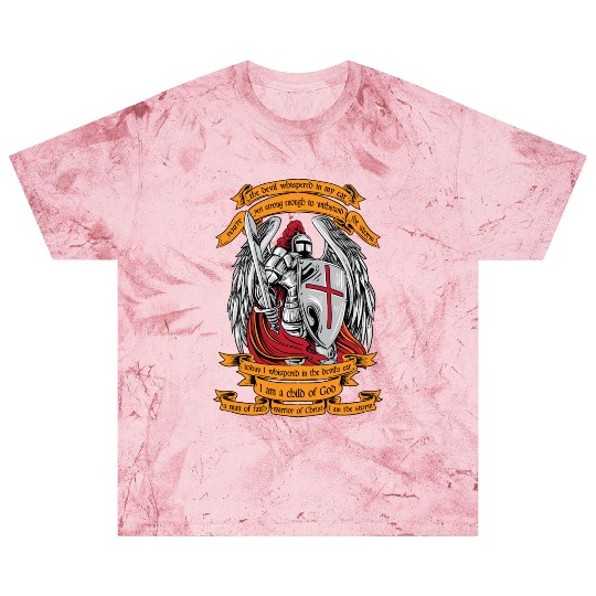 Knight templar I am a child of God Blast T Shirts Halloween