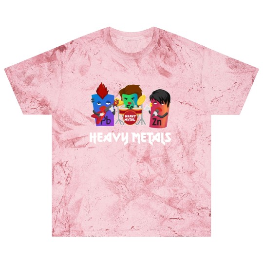 Funny Heavy Metals Chemistry Elements Rock Band Blast T Shirts