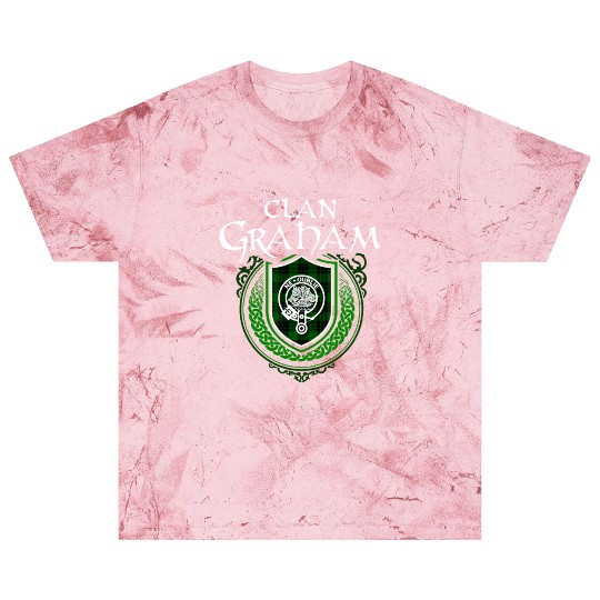 Graham Surname Scottish Clan Tartan Crest Badge Blast T Shirts
