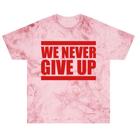 red bars we never give up never give up team crew Blast T Shirts