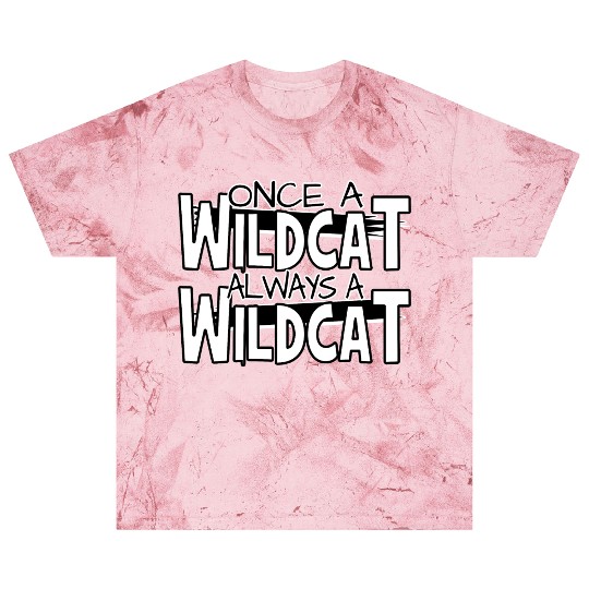 Once A Wildcat Always A Wildcat School Pride Blast T Shirts