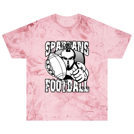 Spartans Football Homecoming Sports School Pride Blast T Shirts