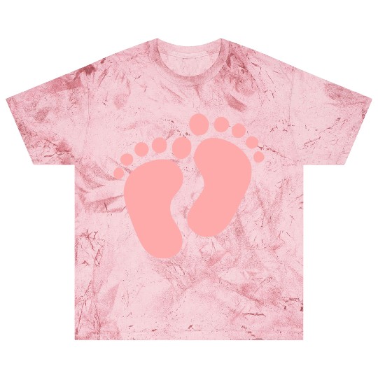 Baby Feet Pastel Pink Pregnancy Maternity Blast T Shirts