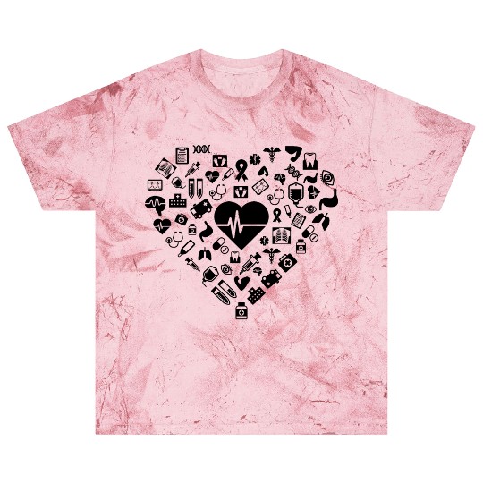 I Love First Aid | Doctor Nurse Heart Hospital Blast T Shirts