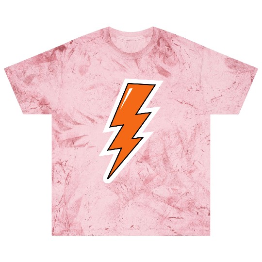 Lightning Bolt, orange lightning, electric Blast T Shirts
