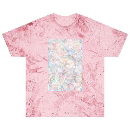 Multicolor Pastel Rainbow Marble Pattern Blast T Shirts