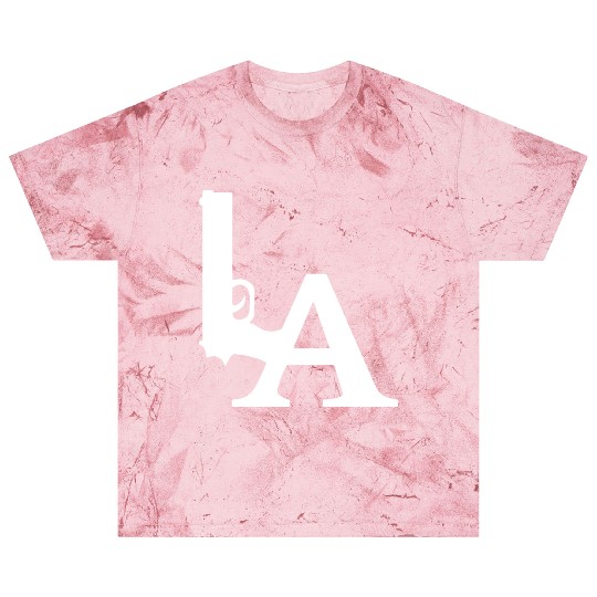 LA Dodgers Gun Los Angeles Hollywood California Blast T Shirts