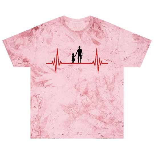 pulse heartbeat frequency dad father and daughter Blast T Shirts