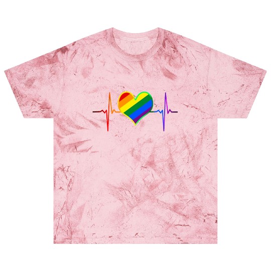 Pulse Heart Beat Pride LGBT Community Pride Month Blast T Shirts