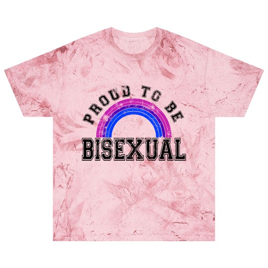 Proud to be Bisexual LGBT Gay Pride CSD Coming Out Blast T Shirts