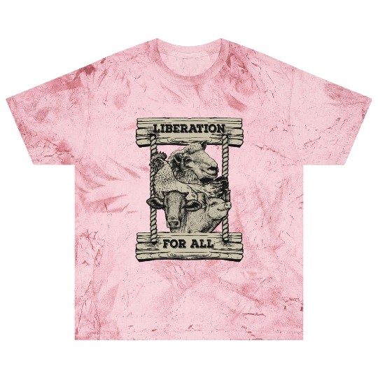 Liberation for All Vegan Animal Liberation Blast T Shirts