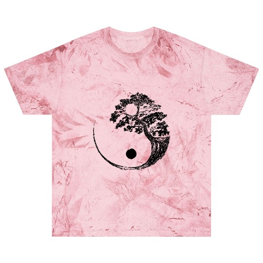 Yin Yang Bonsai Tree Japanese Blast T Shirts
