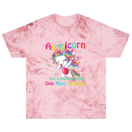 Aunticorn Like A Normal Aunt Only Awesome Unicorn Blast T Shirts