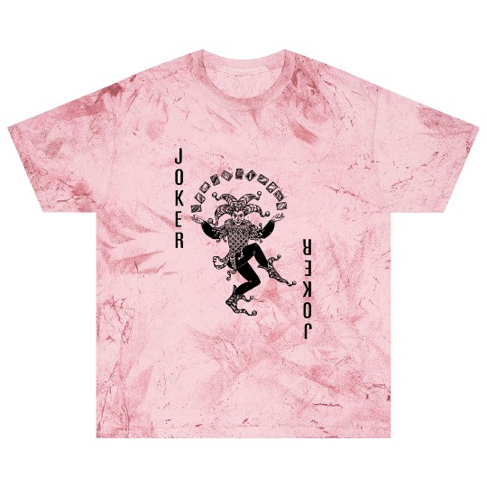 Black and White Joker Classic Card Deck Casino Blast T Shirts