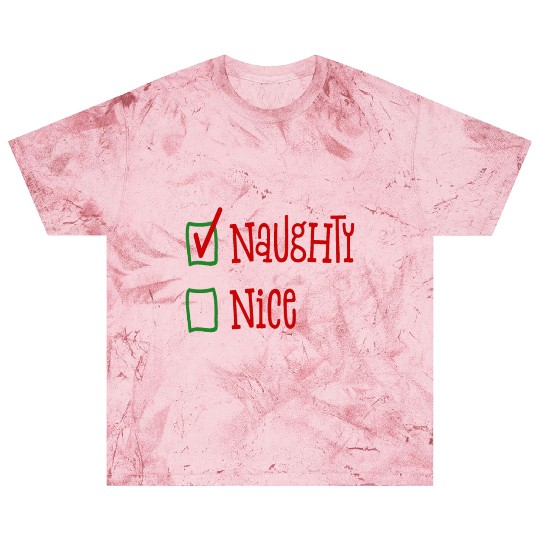 NaughtyNice Christmas Gift Idea Blast T Shirts