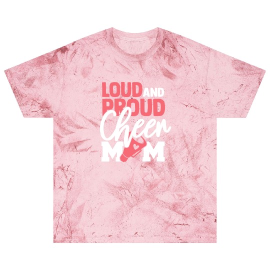 Cheer Mom Gift Loud and Proud Cheerleading Mom Blast T Shirts