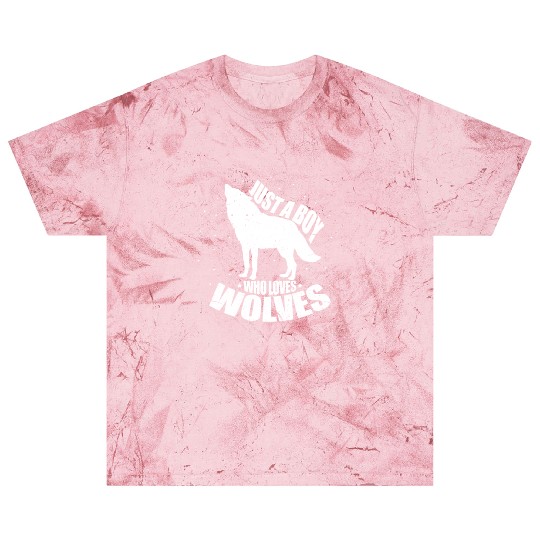Just A Boy Who Loves Wolves Blast T Shirts