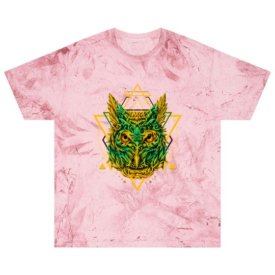 Tribal Owl Blast T Shirts Sacred Geometry Astrology