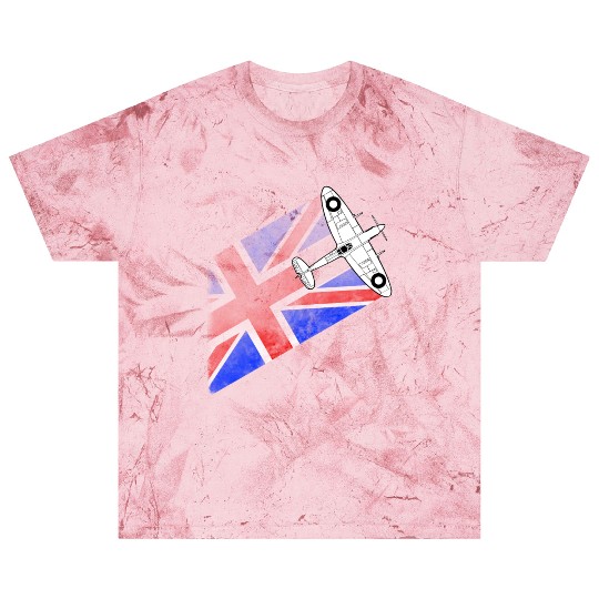 Spitfire UK Flag Mk.1 RAF British WWII Blast T Shirts
