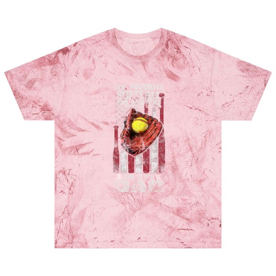 softball dad Blast T Shirts for men - softball dad gifts