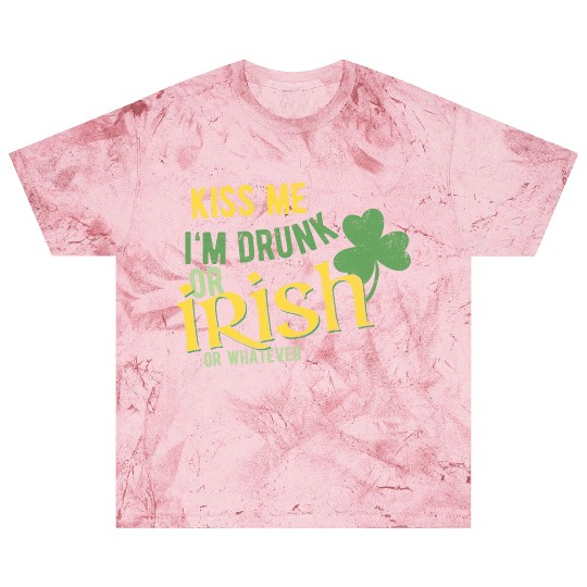 Kiss me I'm drunk Blast T Shirts