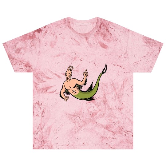 Sea Monkey Pointing Mascot Blast T Shirts